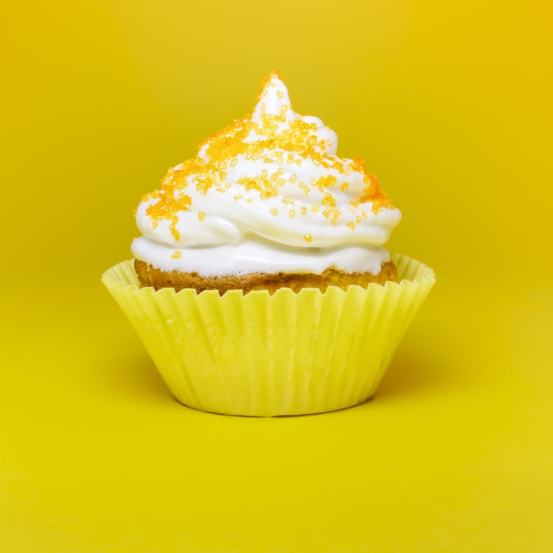 Madagascar Vanilla Rose Cupcake